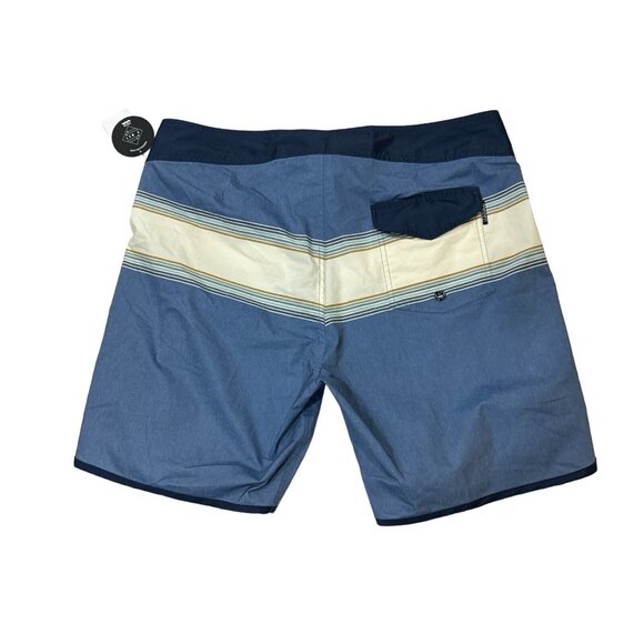EZEKIEL USA Men's Swim Blue Trunks 38 - Picture 2 of 8